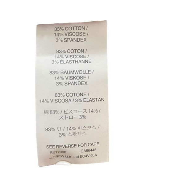 J Crew Toothpick Salmon Pants Sz 24 - Picture 9 of 10